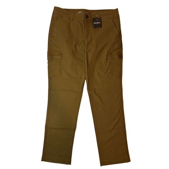 Eddie Bauer Women's Adventurer Stretch Ripstop Cargo Pants Size 6 Petite - Picture 1 of 15